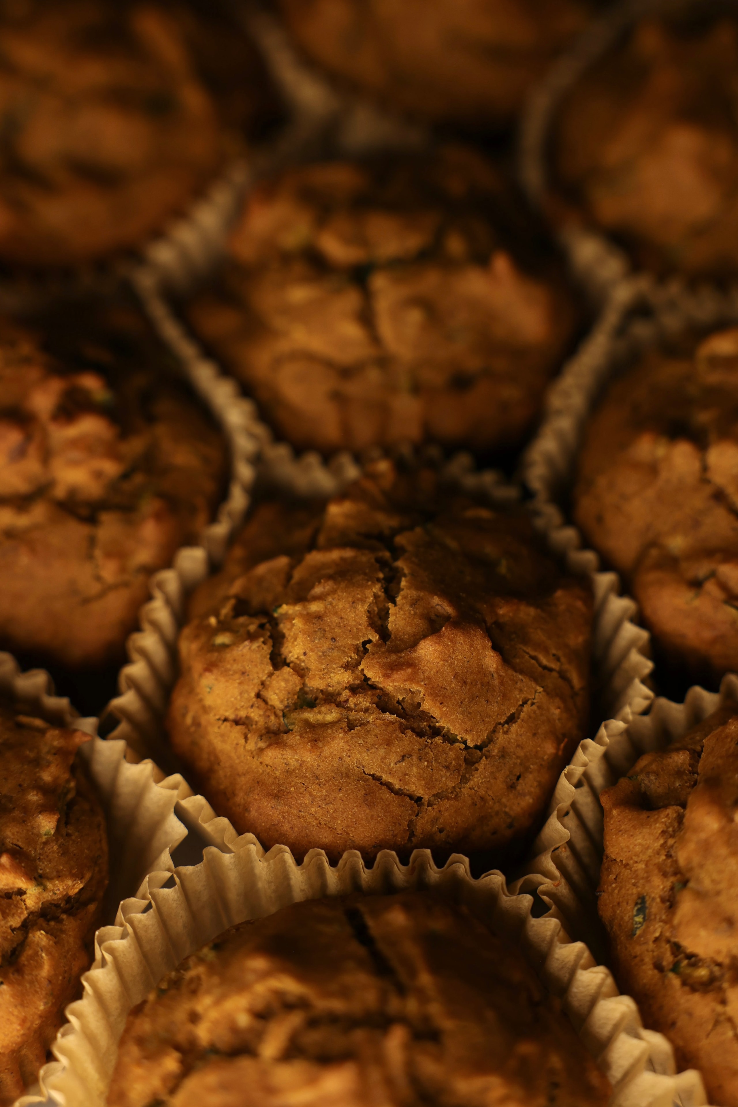 Zucchini Walnut Muffin